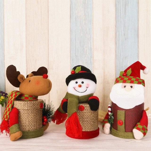 christmas creative linen gift boxes christmas candy boxes santa claus deer snowmen christmas party candy box - Christmas Candy Boxes christmas creative linen gift boxes christmas candy boxes santa claus deer snowmen christmas party candy box - Christmas Candy Boxes
