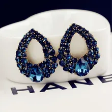Женские серьги гвоздики в виде капли воды|stud earrings|stud earrings for