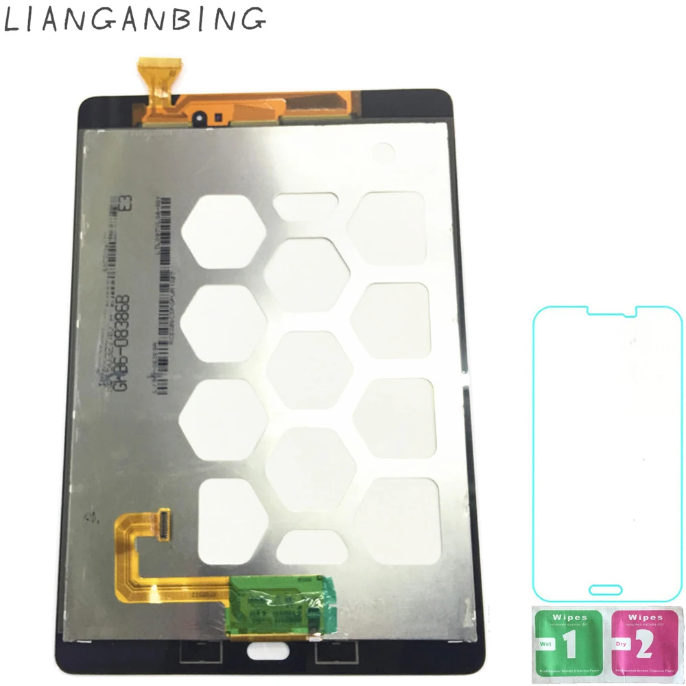 

New 100% LCD 9.7 SM-T550 T550 T551 T555 Display Touch Screen Digitizer Sensors Assembly Panel Replacement For Samsung Galaxy