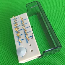 12 шт. набор для подготовки зубных боров Передняя Задняя керамика циркониевая Корона