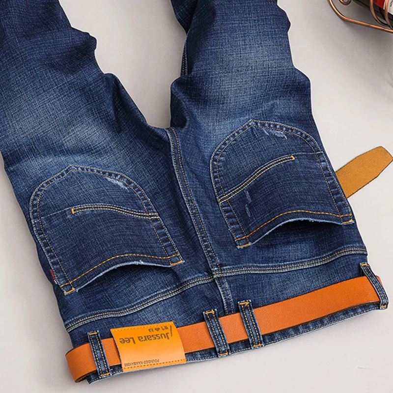 

2016 fall Winter jeans pants men designer jeans casual pants mid-rise straight men clothing tops trousers