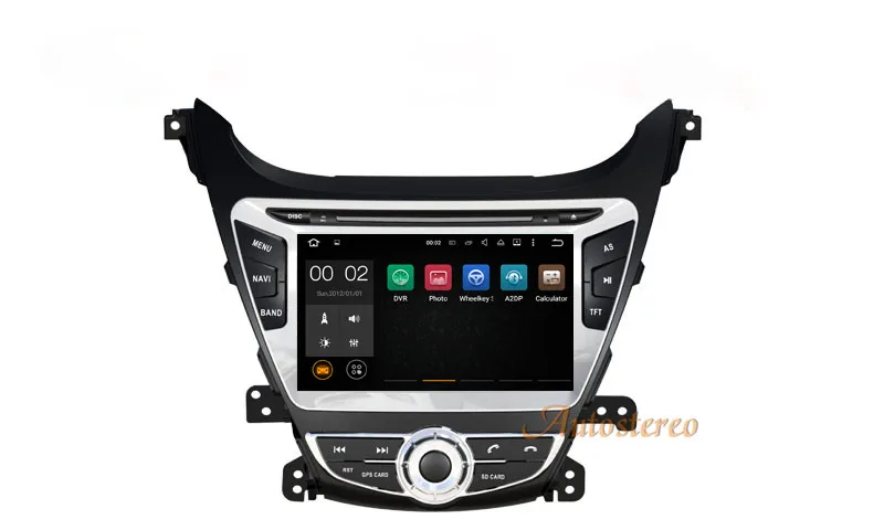 

Android7.1 Android5.1 Car GPS Navigation DVD Player For Hyundai Elantra(MD)2014-2016 Avante(MD) car stereo auto navi autostereo