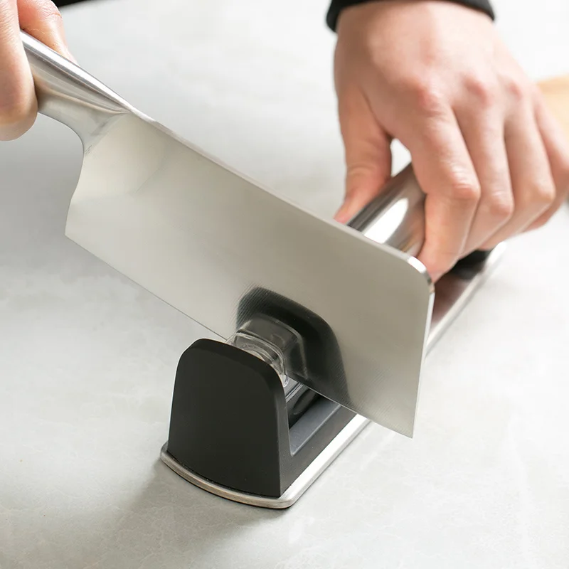 

YEATION Home Two-way Roller Knife Sharpener Carbide Ceramic Knife Sharpening Kitchen Tools