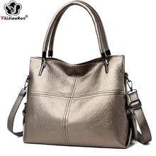 Повседневные сумки, женские сумки, дизайнерская Большая вместительная сумка на плечо, женские мягкие кожаные сумки, роскошные сумки через плечо, женская сумка