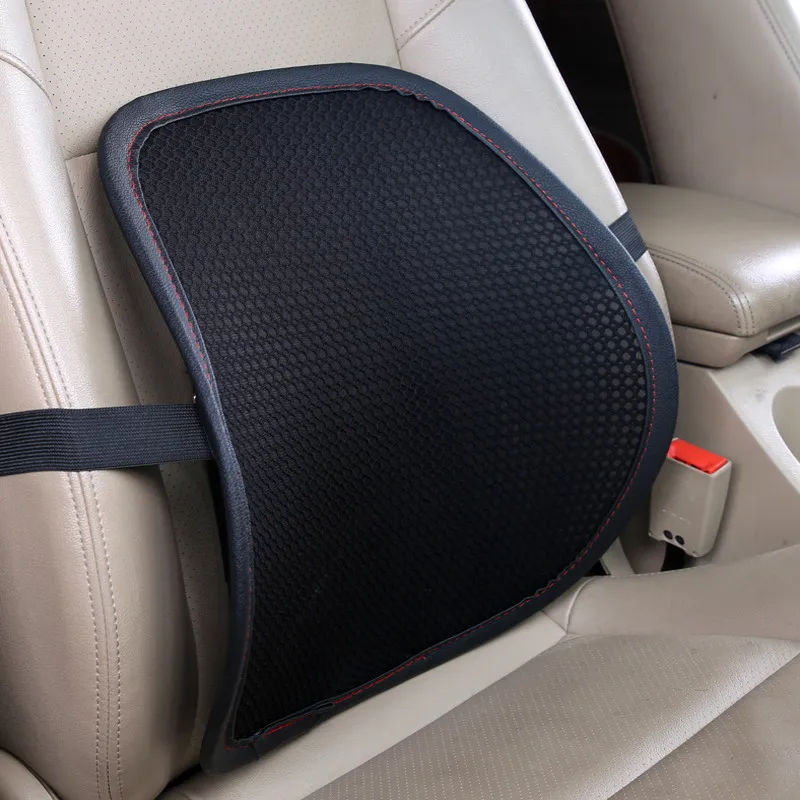 

Mesh Lumbar Back Support Cushion Breathable Fabric Non Slip Gripper Ergonomic Designed For Comfort Lower Back Pain office chair