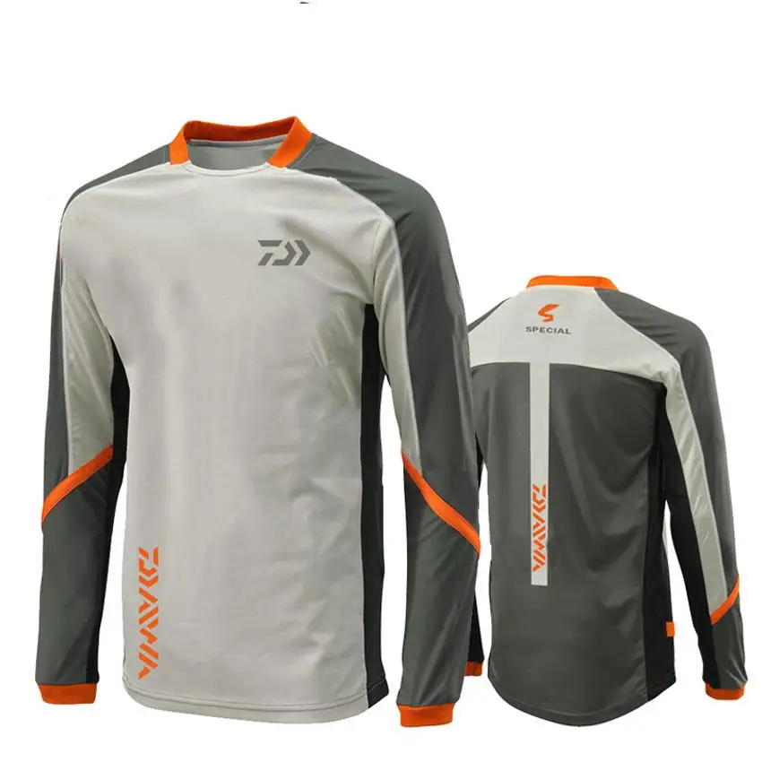 Tanie 2019 nowy odkryty piesze wycieczki odzież wspinaczkowa połowów anty Uv Anti mosquito oddychająca szybkoschnąca Homme z kapturem koszula wędkarska