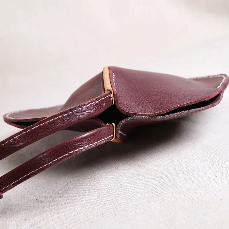 AETOO Handmade leather handbags women's clutch bag hand bag first layer leather coin purse small bag mobile phone bag new