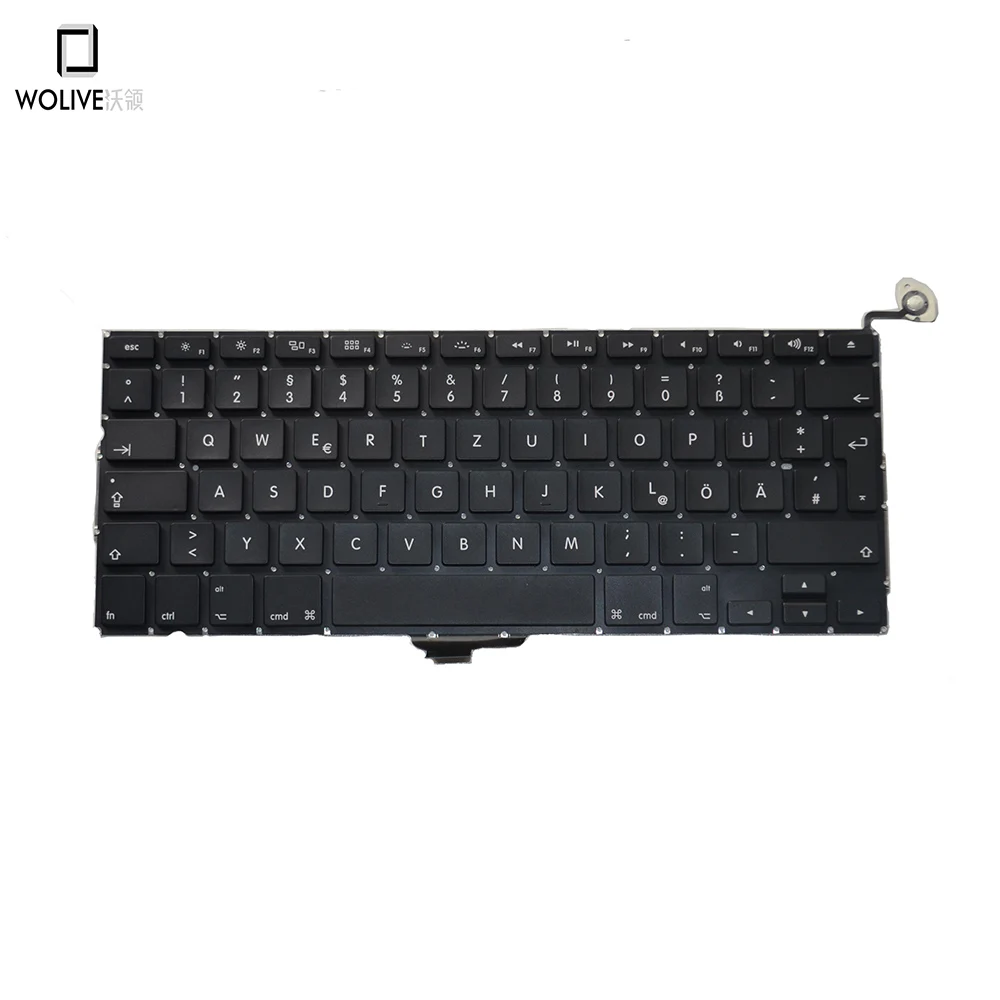 Wolive A1278 натуральная новая клавиатура с британским английским версия Великобритании для Macbook Pro 1" A1278 Замена 2009 2010 2011 2012