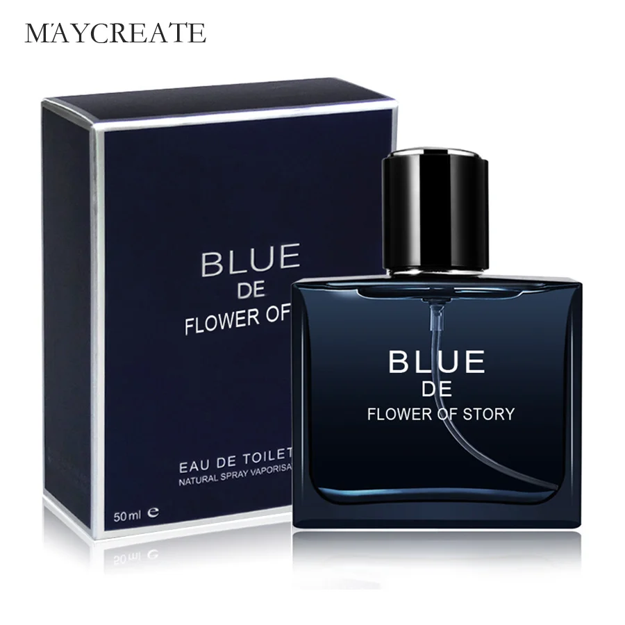 Maycreat Blue DE men дезодорант аромат освежающий цветок истории долговечные мужские ароматы антиперспирант 50 мл