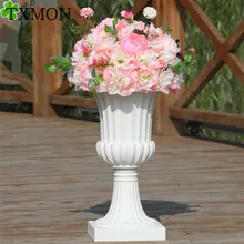 New road lead simulation flower ball wedding supplies wedding scene layout silk flower T stage Roman column decoration flower