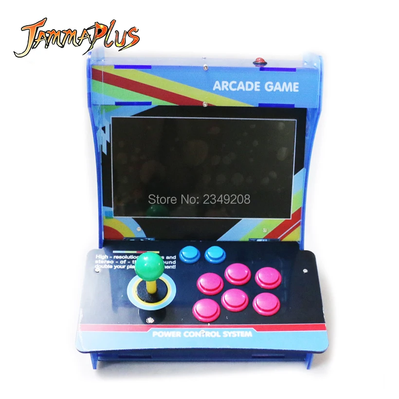 10" LCD Mini Arcade Joystick 6S Box 1388 in 1 Games Fighting Game