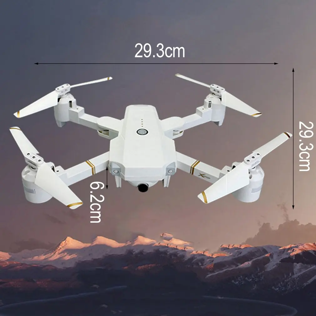 XT1 Плюс 2 4G FPV складной Дрон с дистанционным управлением 720 P/1080 P Широкий формат