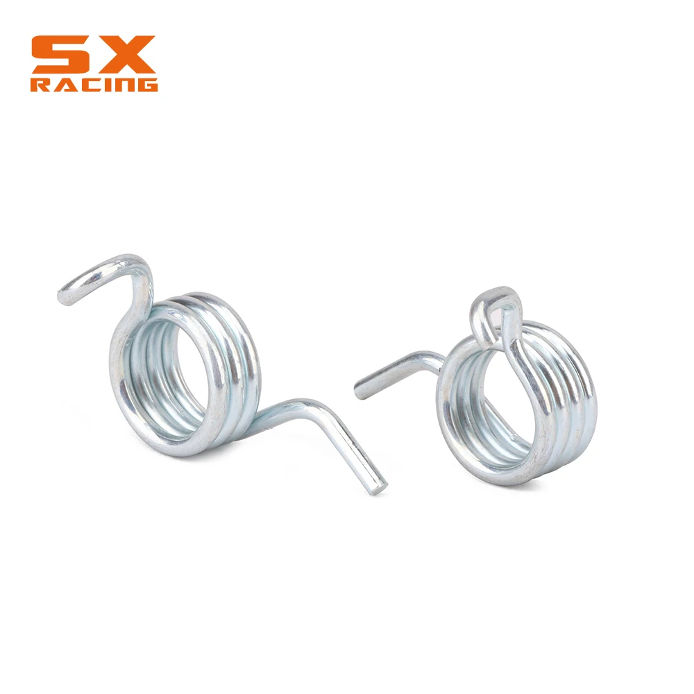 Motorcycle Accessories A Pair Foot Pegs Spring For Honda Kawasaki