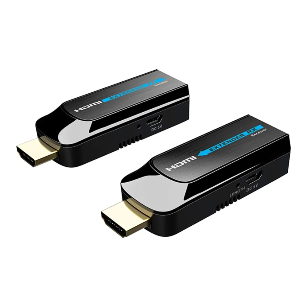 LKV372S мини HDMI удлинитель 50 м нет необходимости HDMI кабели 1080P HDMI удлинитель передает через один CAT6 до 164ft HDCP