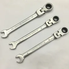Hand Tools Ratchet Handle Wrenches 8/9/10/11/12/13mm 1pc /6Pcs/set Fixed Head Ratcheting Combination Spanner Wrench Sets