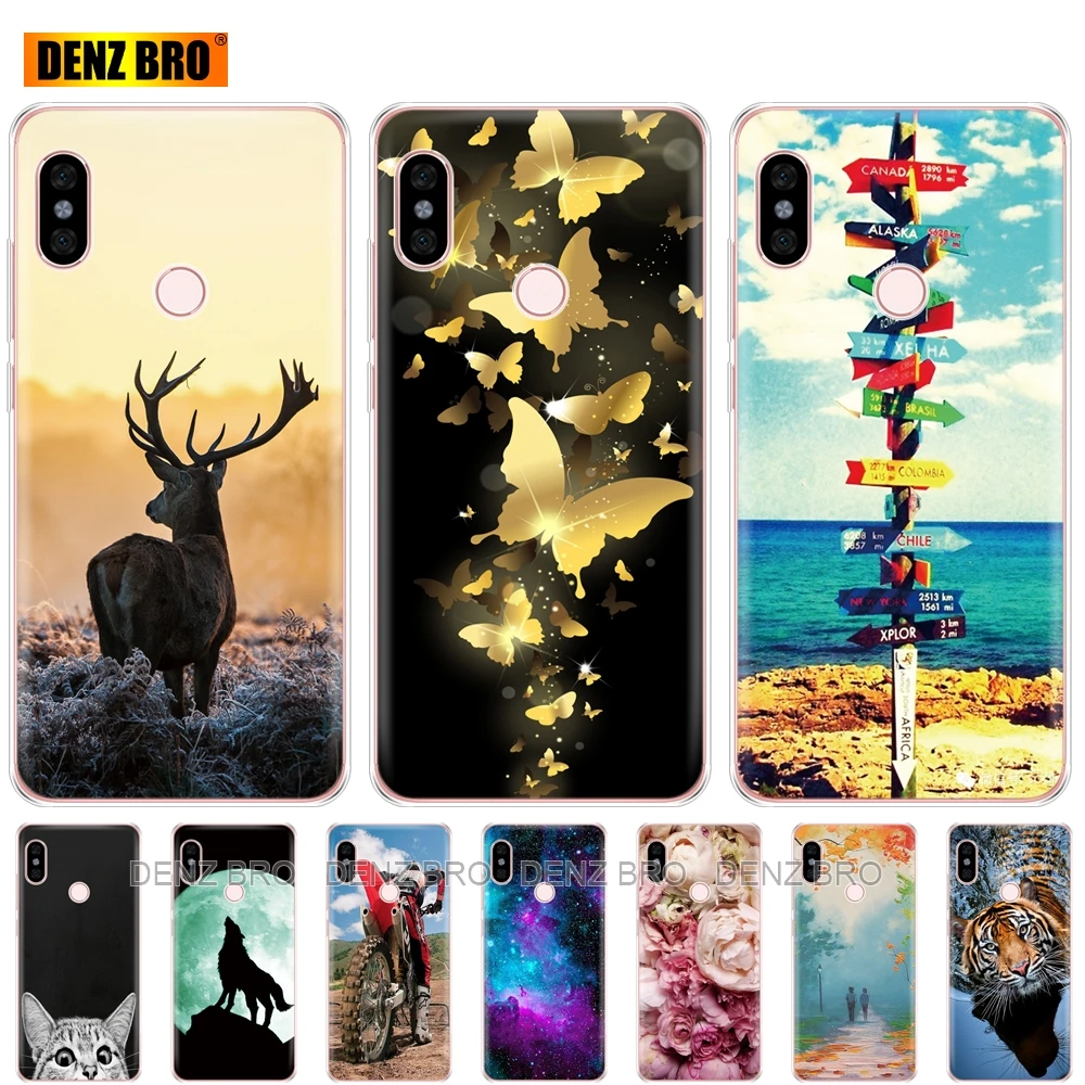 Мягкий силиконовый чехол для Xiaomi Redmi Note 6 Pro 26 дюйма чехлы мягкая задняя крышка из