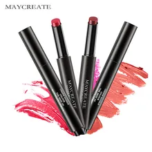 MayCreat 12 шт./комплект матовая губная помада стойкий водонепроницаемый пресс матовая губная помада телесного цвета Карандаши увлажняющие Губы Макияж набор