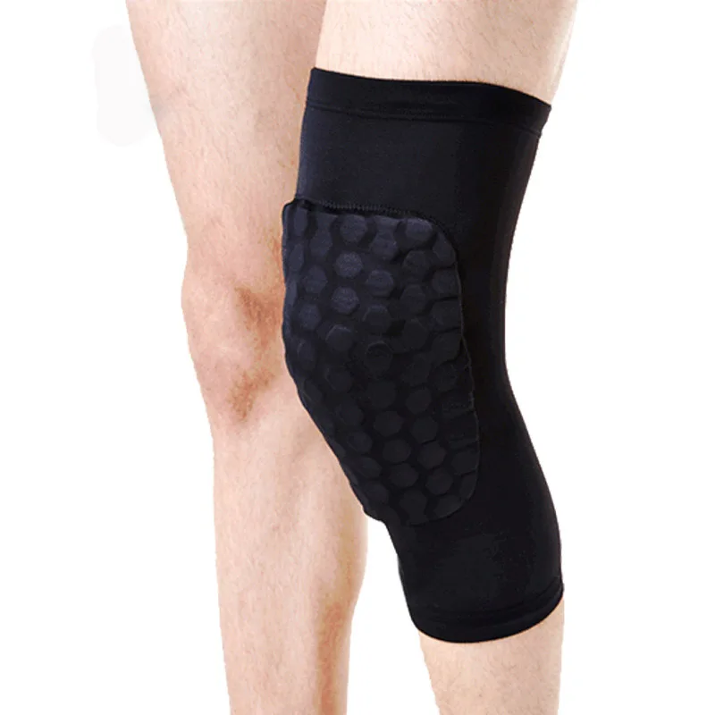 Высокое качество дышащий наколенники баскетбол Footable спорт Kneepad перфорированные тесная Kneelet Rodilleras спортивные безопасность