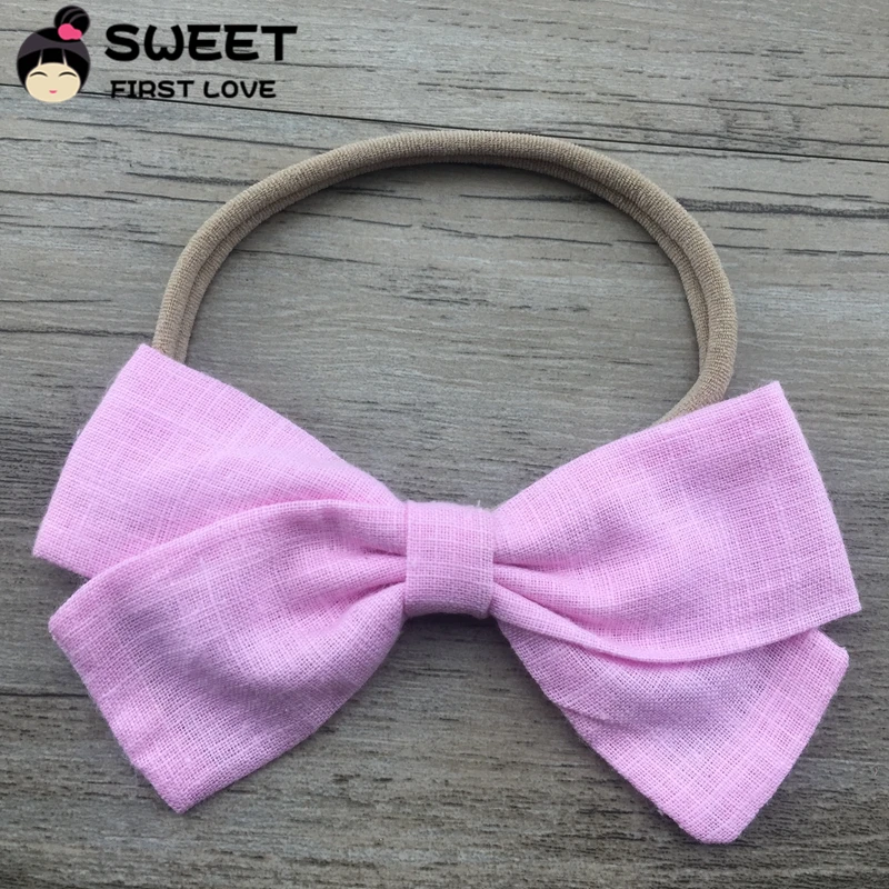 elastic bow headband