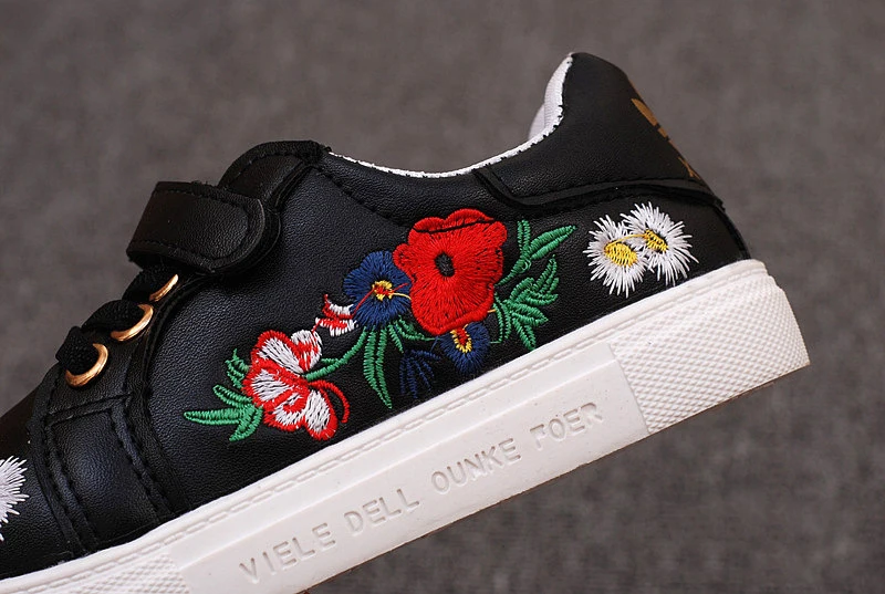 Scsech New Kids Shoes For Girls Fashion Children Casual Shoes Moccasins Printing Ultra-light comfortable Pu Shoes S8940 (17)