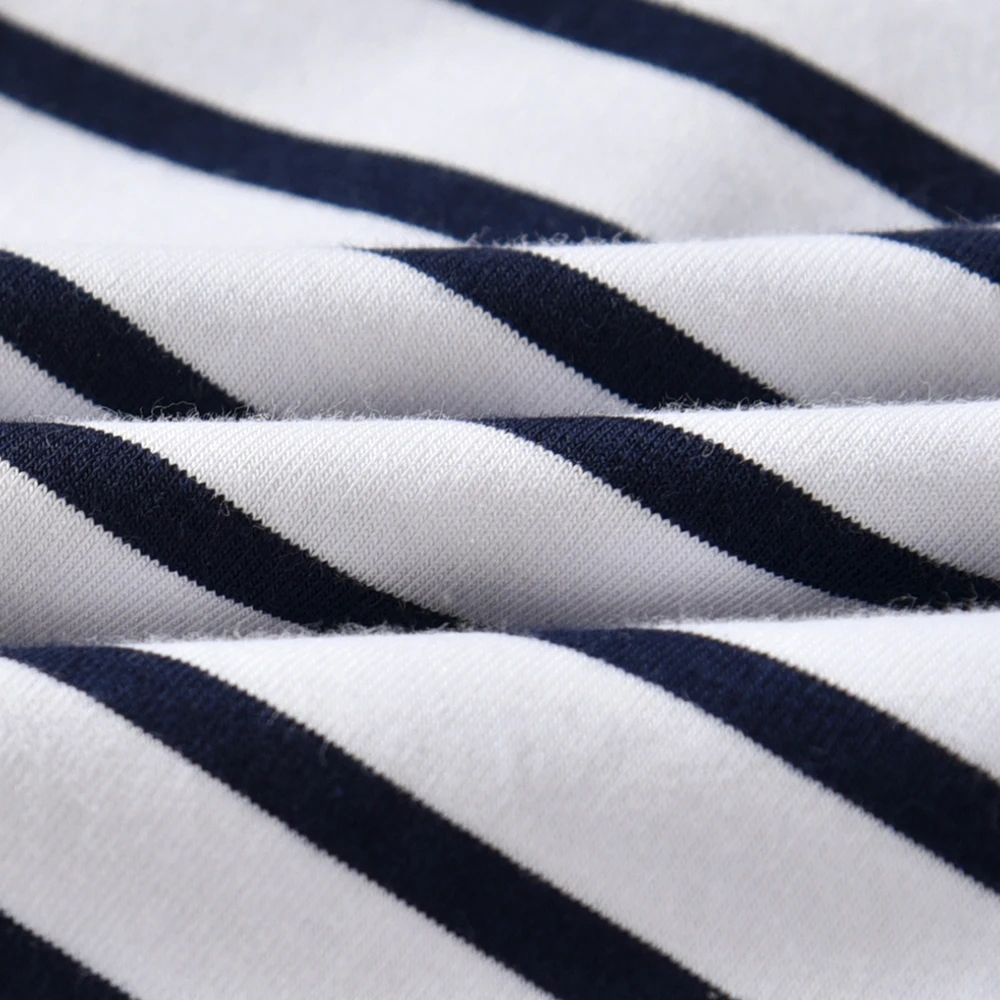 Gentleman Clothing Baby Navy Striped Climbing Suit Boy Girl Cotton Family Spring Autum Winter Baby Clothes Suit for 6-24M Baby 17