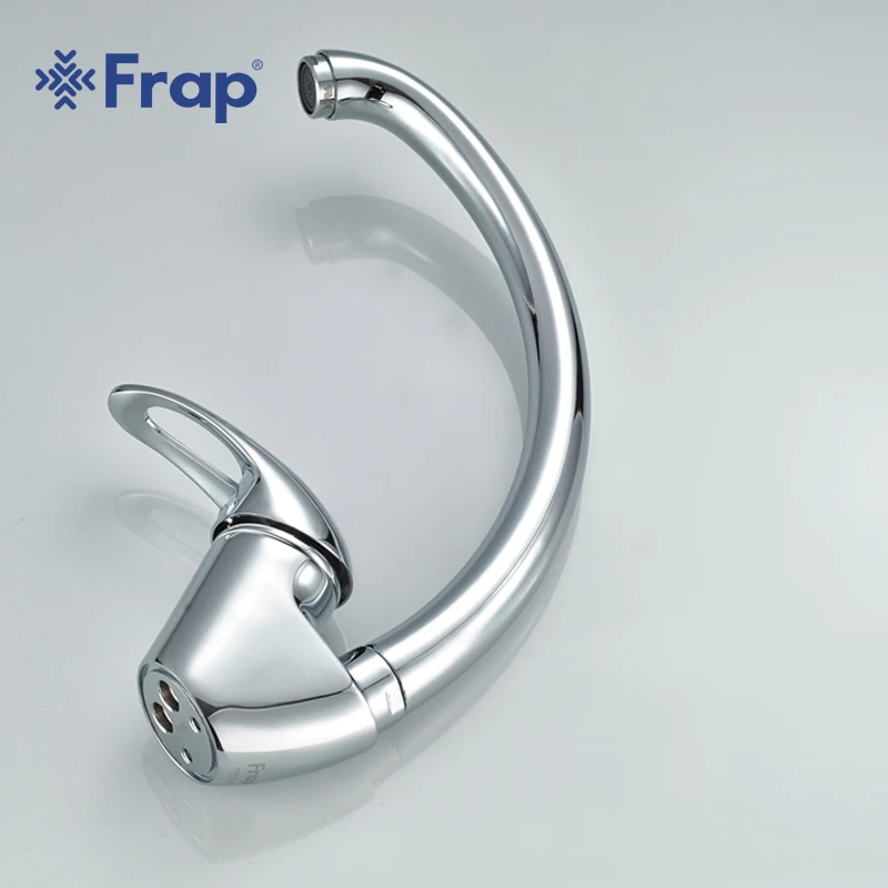 Cena Frap 360 stopni rotacji kuchnia kran pojedynczy uchwyt dla bateria kuchenna chromowane wykończenie F4103 F4104 F4156 F4150 F4163