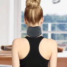 Moxibustion electric neck belt heating hot neck collar non-self-heating warm protection cervical sleeve neck collar men women non carious cervical lesions
