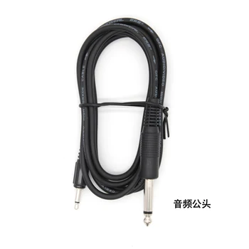 

Tattoo Cilp Cord Male Female Audio Interface Professional Cilpcord Round Stainless Steel Tattoo Foot Pedal Switch Equipment