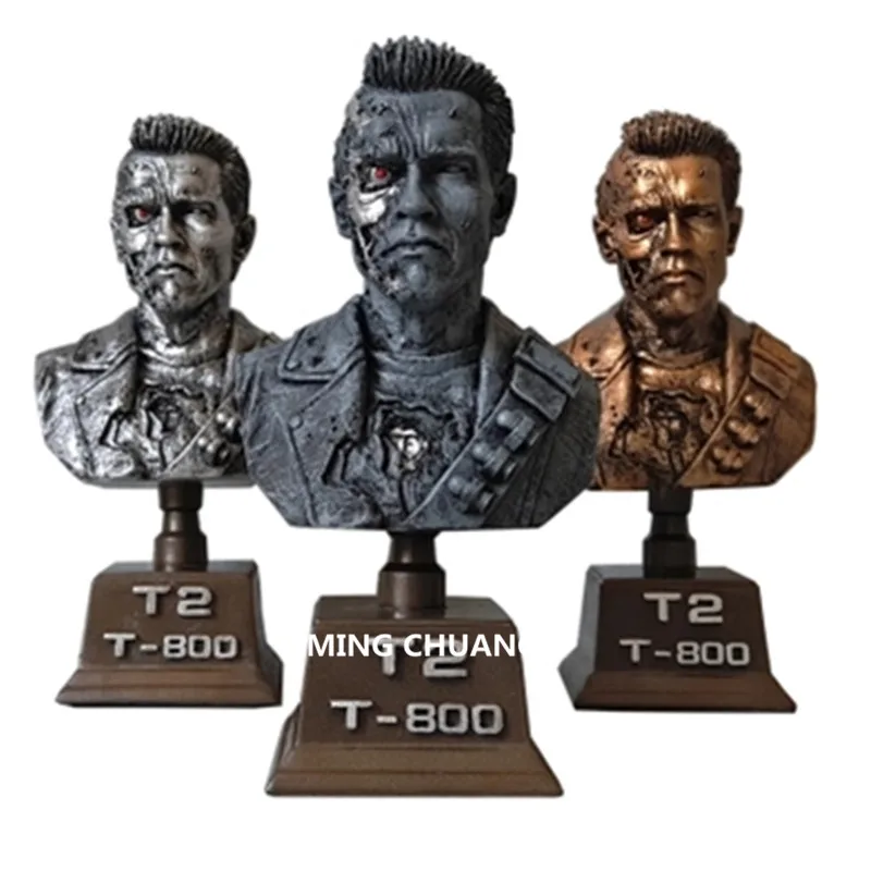 

The Terminator Statue T-800 The battle Damage Model Bust Resin Action Figure Collectible Model Toy D265