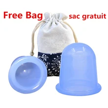 1 шт. массаж тела вакуумное средство против целлюлита банки силиконовые присоски чашки Антицеллюлитный Массажер терапия лица ног комплект