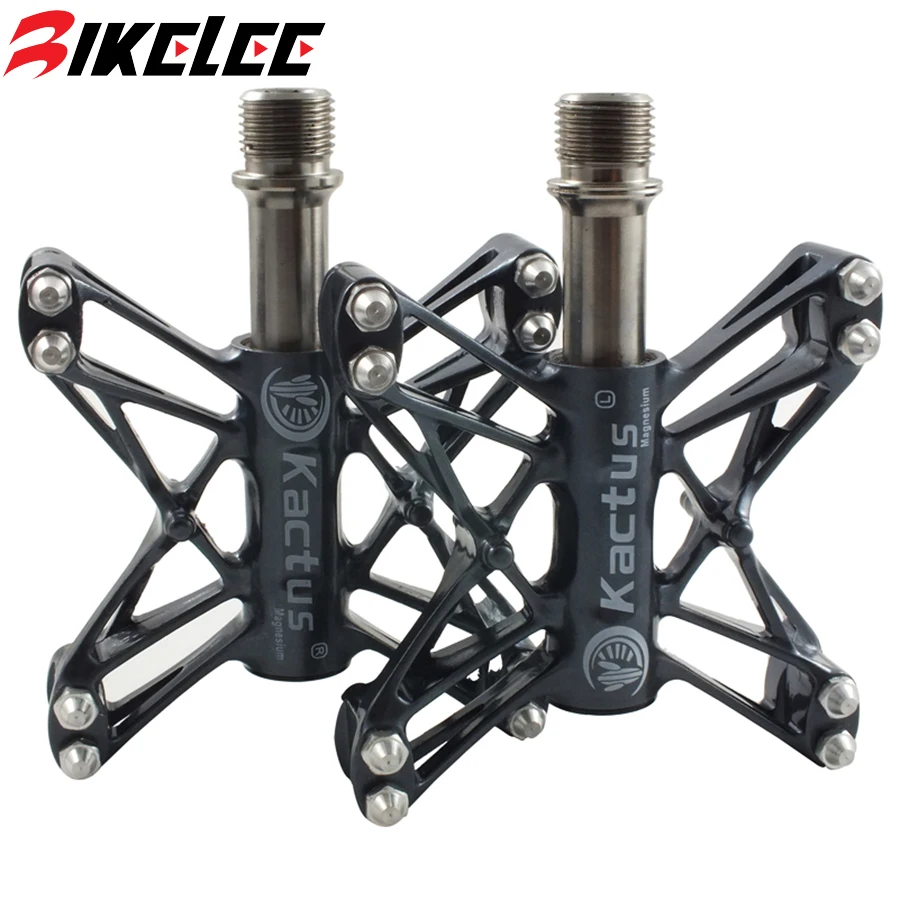 New 2015 Hot 160g Pair Mountain Bike Bicycle Pedals Road Cycling Titanium Pedal Mtb Ultralight Magnesium