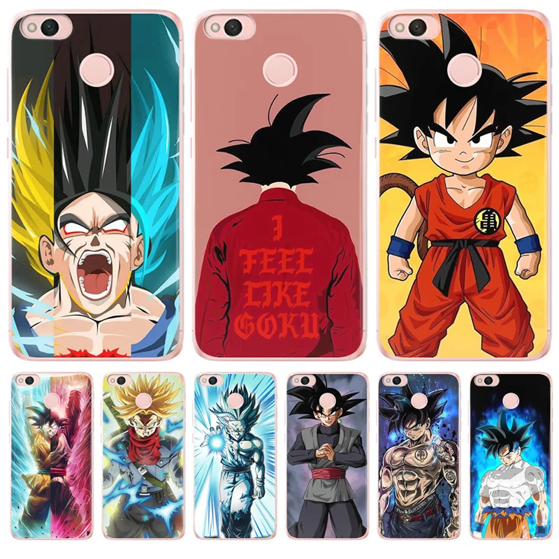 Мультяшный чехол для телефона Xiaomi Redmi Mi Pro 4X 4A 5A 5 Plus Note 3 4 6 6A A1 5X A2 6X Lite 8 Pocophone F1 Dragon Ball