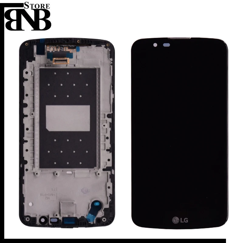 Скидка Оригинальный Для LG K10 tv K10 tv K430 tv K410 tv ЖК дисплей с сенсорным дигитайзером в сборе с без рамки (не для K10)