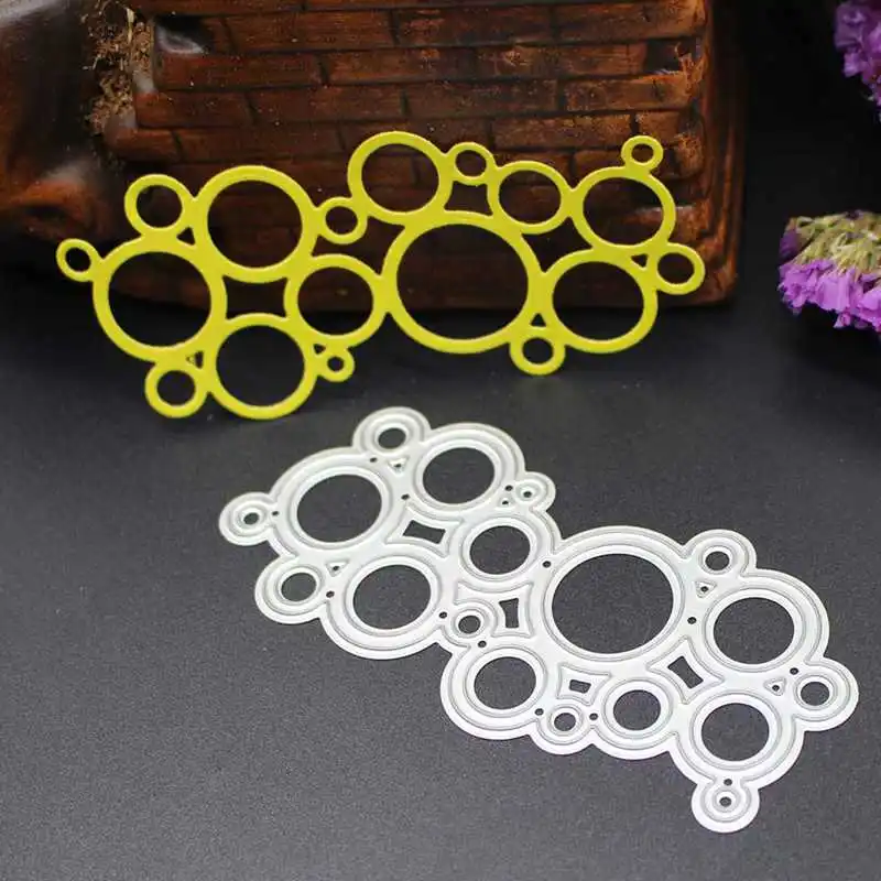 Circle Metal Cutting Dies Stencil DIY Scrapbooking Die Cuts Embossing