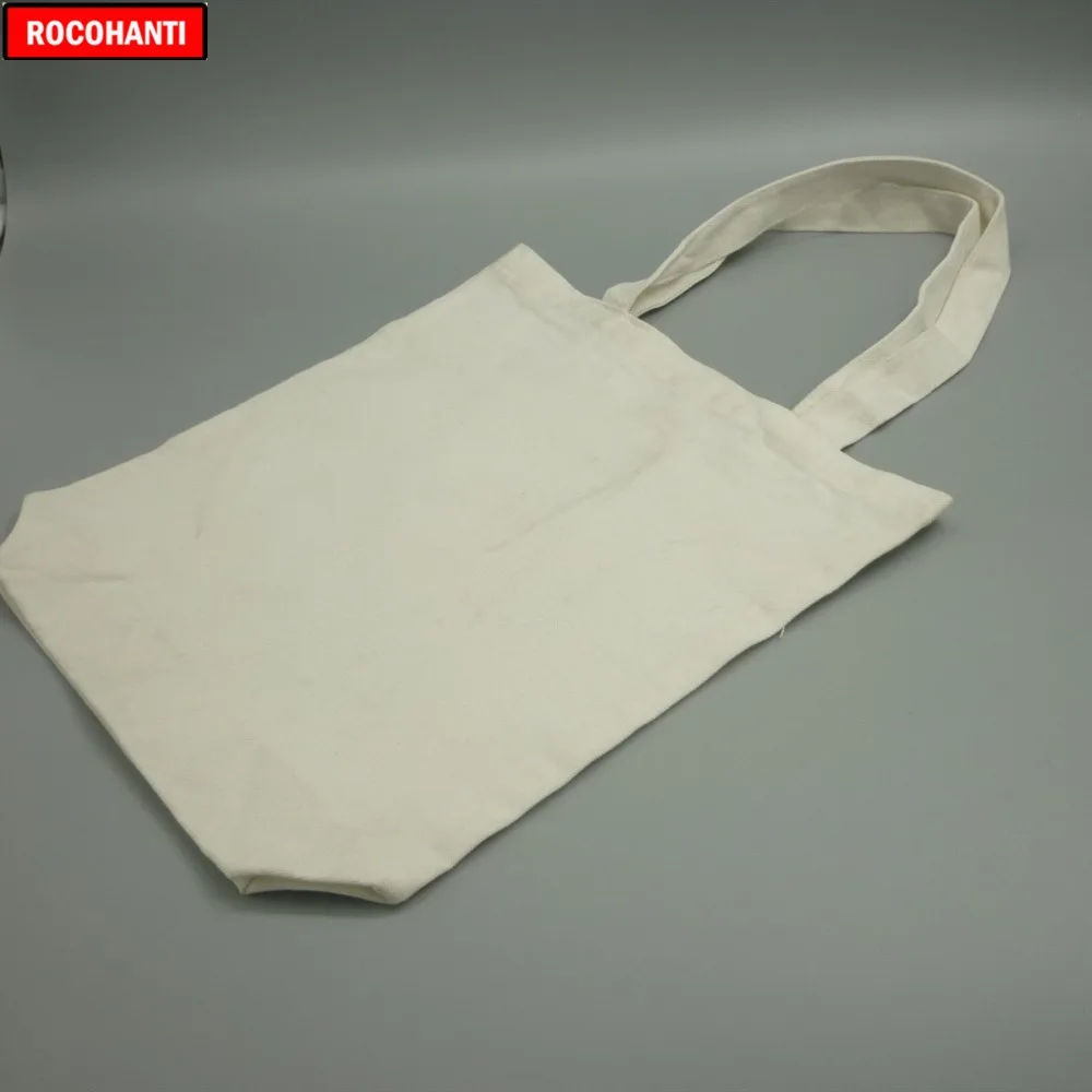 Только 10 USD натуральная белая Брезентовая пакеты с ручками Экологичная сумка для переноски образец мешок