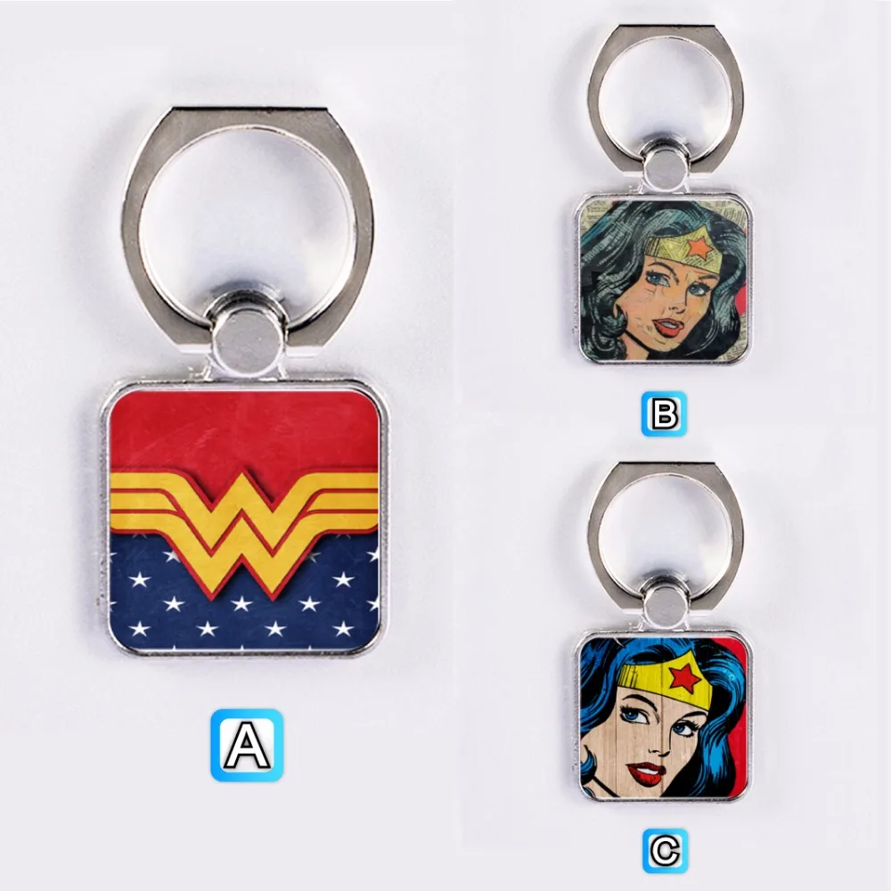 Wonder Woman Super Hero телефон кольцо Grip держатель подставка Универсальный подарок |