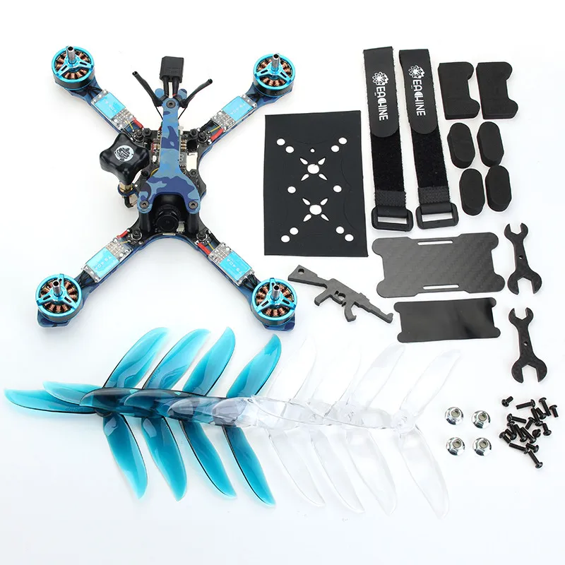 Eachine Wizard TS215 215 мм FPV Racing RC Дрон F4 5 8G 72CH 40A BLHeli_32 720P DVR 1200TVL BNF PNP|rc drone|drone dronedrone rc |