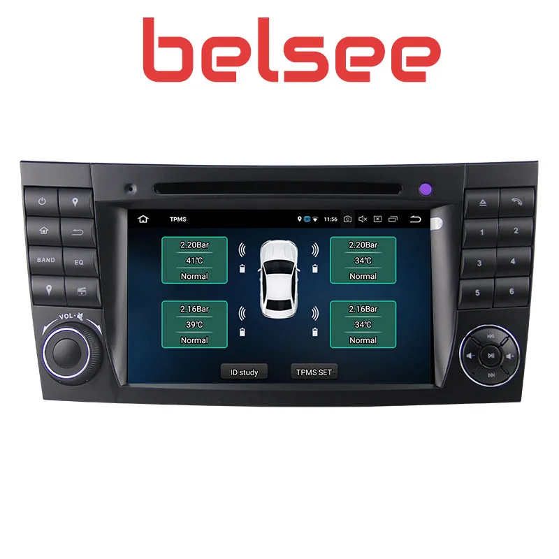 Clearance Belsee Screen Android 9.0 Head Unit Radio Auto Car Navigation Autoradio Stereo Mercedes CLS Class W219 G-Class W463 E-Class W211 4
