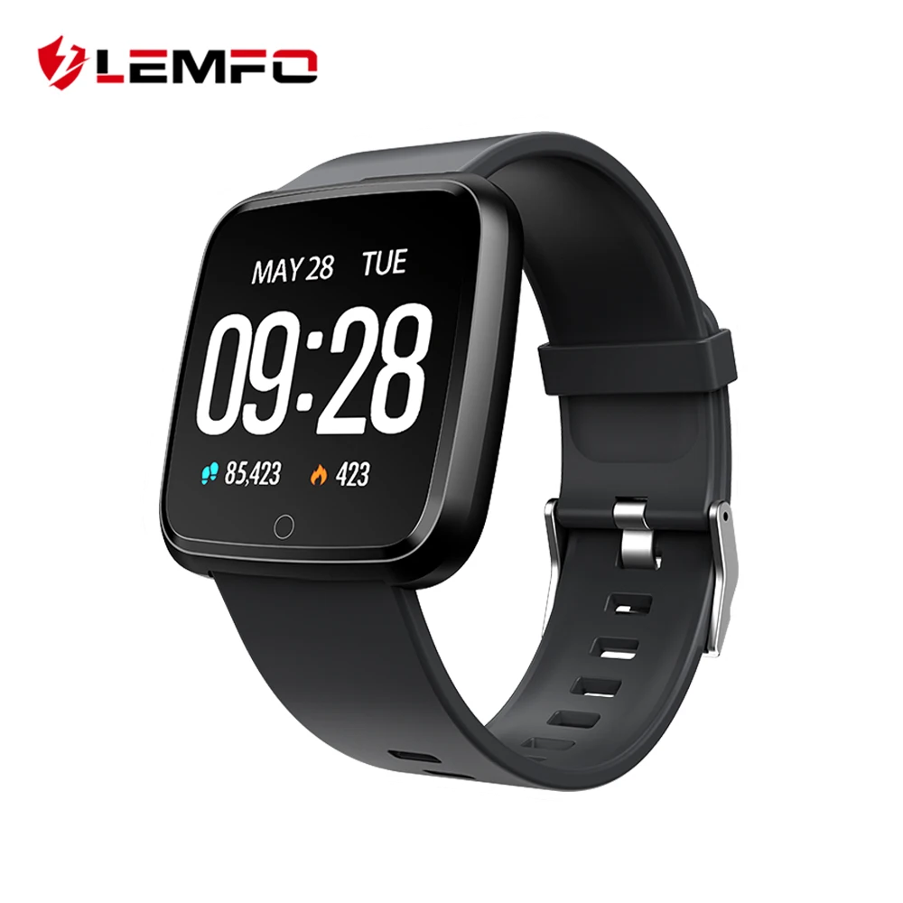 LEMFO Sport Smart Watch IP67 Waterproof Blood Pressure Oxygen Fitness Bracelet Activity Tracker For Android IOS