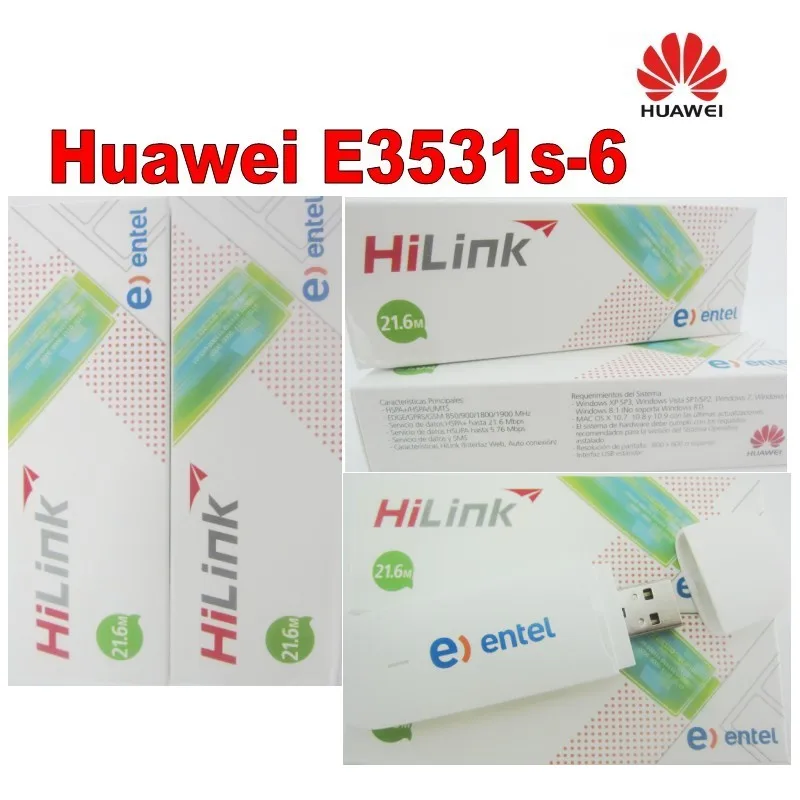 Unlocked Huawei Hilink E3531 3G GSM USB Broadband Modem HSPA+ 21 Mbps New portable router