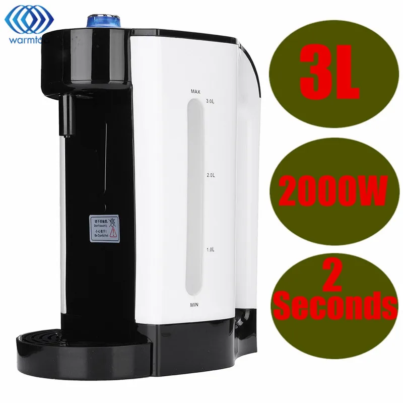 Electric Water Boiler Instant Heating 3L Electric Kettle Water
