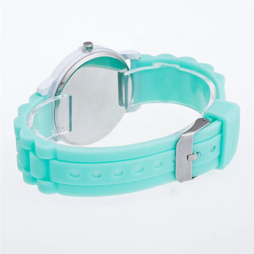 Luxury Women Watch Silicone Rubber Unisex Quartz Analog Sports Women Fashion Wrist For Lovely Girls #4m15 (11)