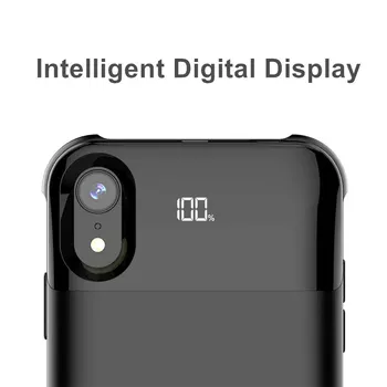 

5000 Mah For Iphone X XS Battery Charger Case Smart Battery Cover Power Bank 5500 Mah For Iphone XR XS MAX Battery Case