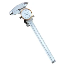 0-150 мм суппорт Высокоточный Настольный штангенциркуль с Часы Двухсторонняя противоударное измерения измерительные инструменты