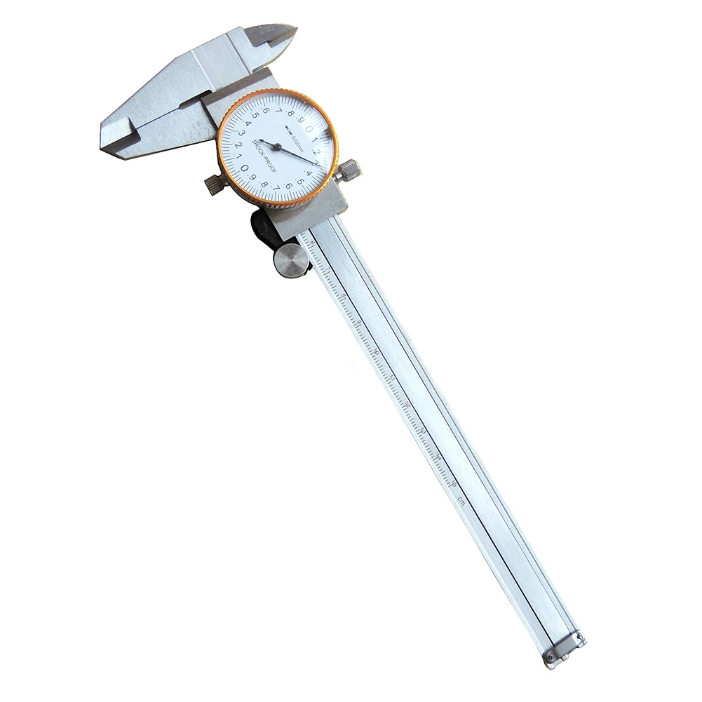  0-150mm Calipers High Precision Table Vernier Caliper with Watch Double-way Shock-proof Measuring G