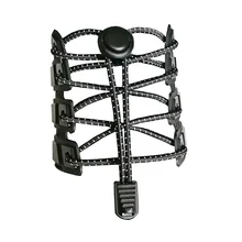 Запирающиеся шнурки без галстука эластичные круглые шнурки для ботинок Детские кроссовки с шнурками для взрослых уличные беговые скалолазание быстрые шнурки