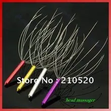 1 шт для шеи и головы Массаж Массажер Для Головы принадлежности для расслабления и снятия стресса Нержавеющая сталь ручка ручного здравоохранения