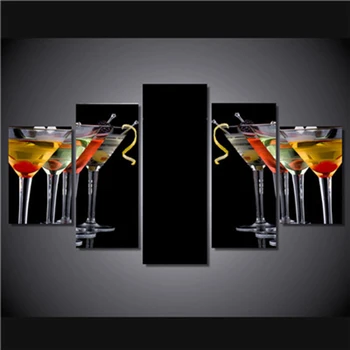 

5 pcs/sets wine cup Diy Diamond Painting Cross Stitch crystal diamond mosaic 3d Picture diamond embroidery pattern decor AS821