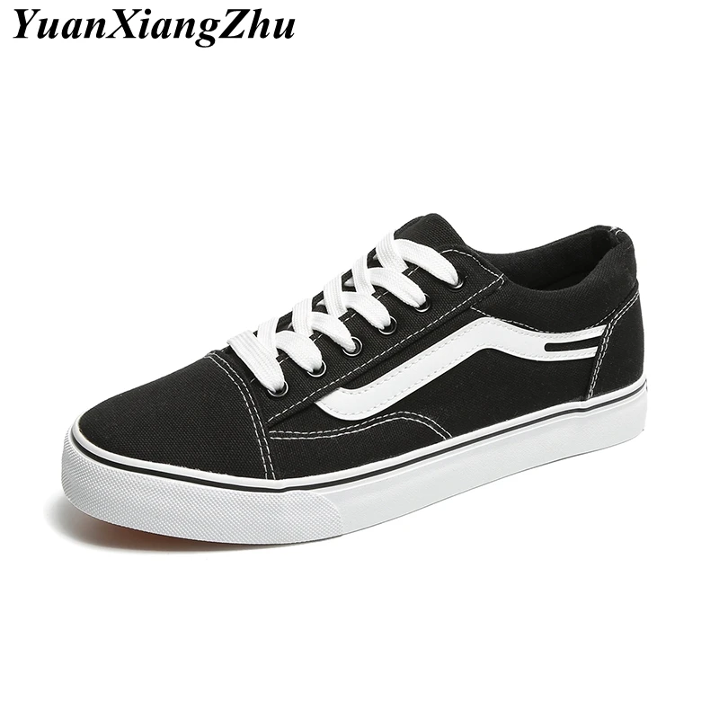 

Simple Men Canvas Shoes 2018 Summer Breathable Flat Casual Shoes Men High Quality Factory Direct Brand Lace Male Vulcanized Shoe