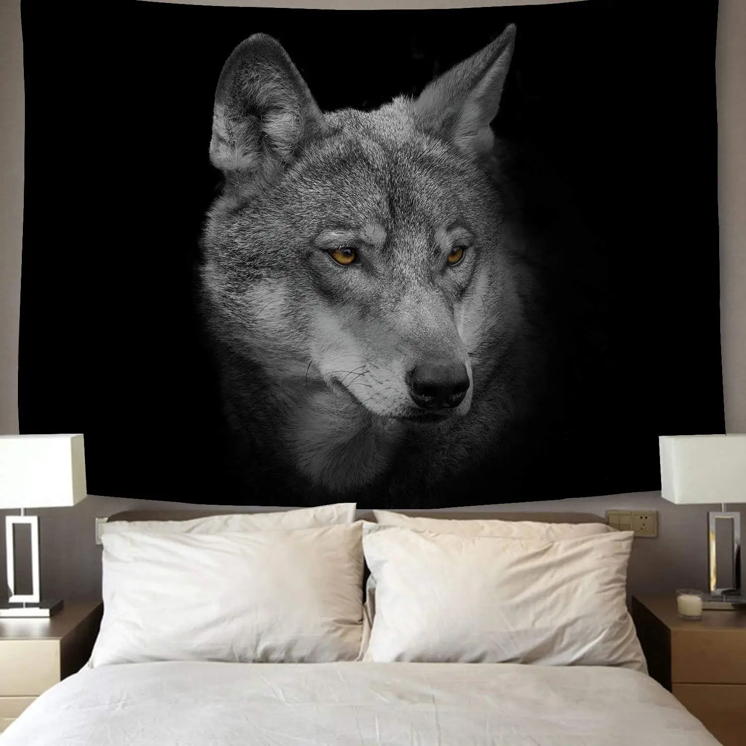 Home Decor Wolf Trex Tapestries Running Wolf Animal Wall ...